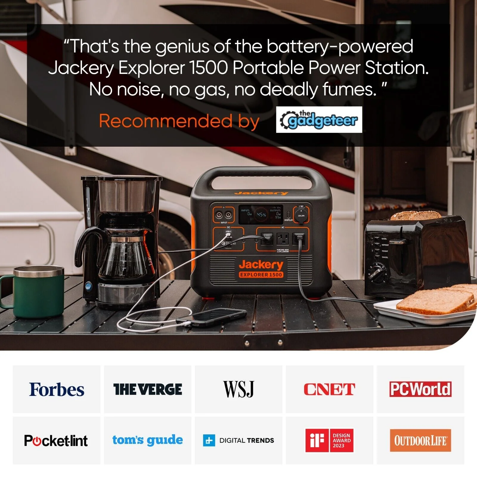 【Restored】Jackery Portable Power Station Explorer 1500, 1534Wh Portable Generator - Cheap Fitting