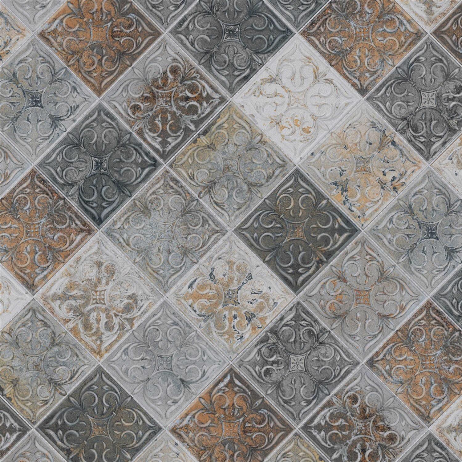 Merola Tile Antigua Lis Porcelain Wall Tile - Cheap Fitting