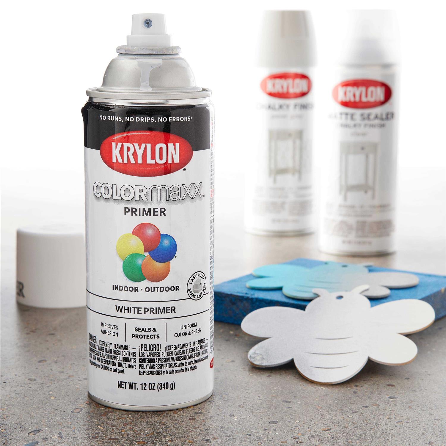 Krylon COLORmaxx Primer Spray Paint - Cheap Fitting