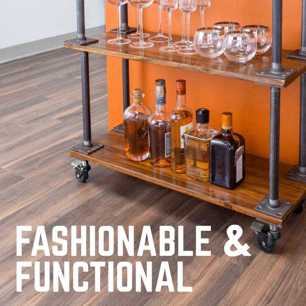 PIPE DECOR Swivel Caster Wheels Pipe - Cheap Fitting