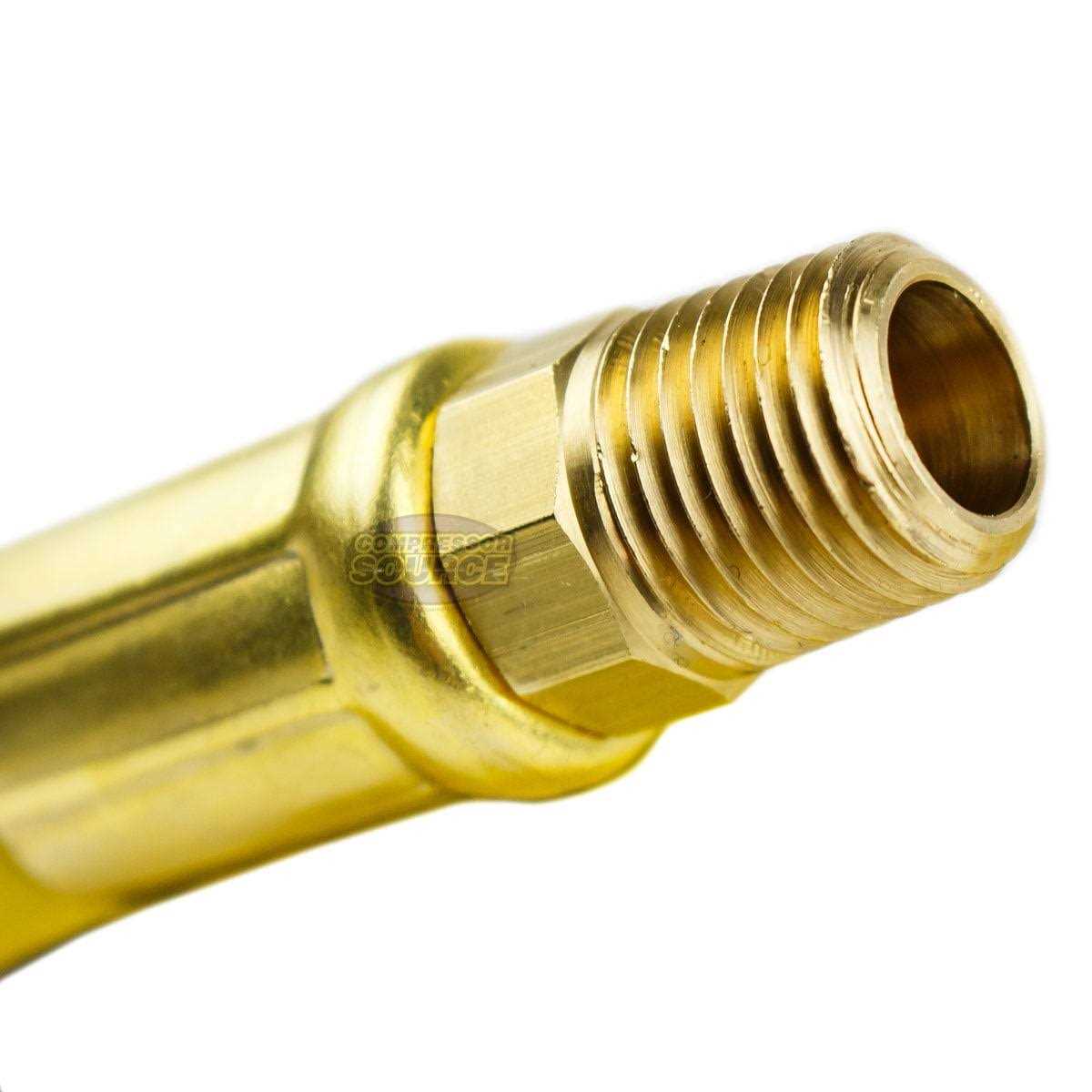 Goodyear 6′ x 3/8 Lead-In Rubber Air Hose 10322 - Cheap Fitting