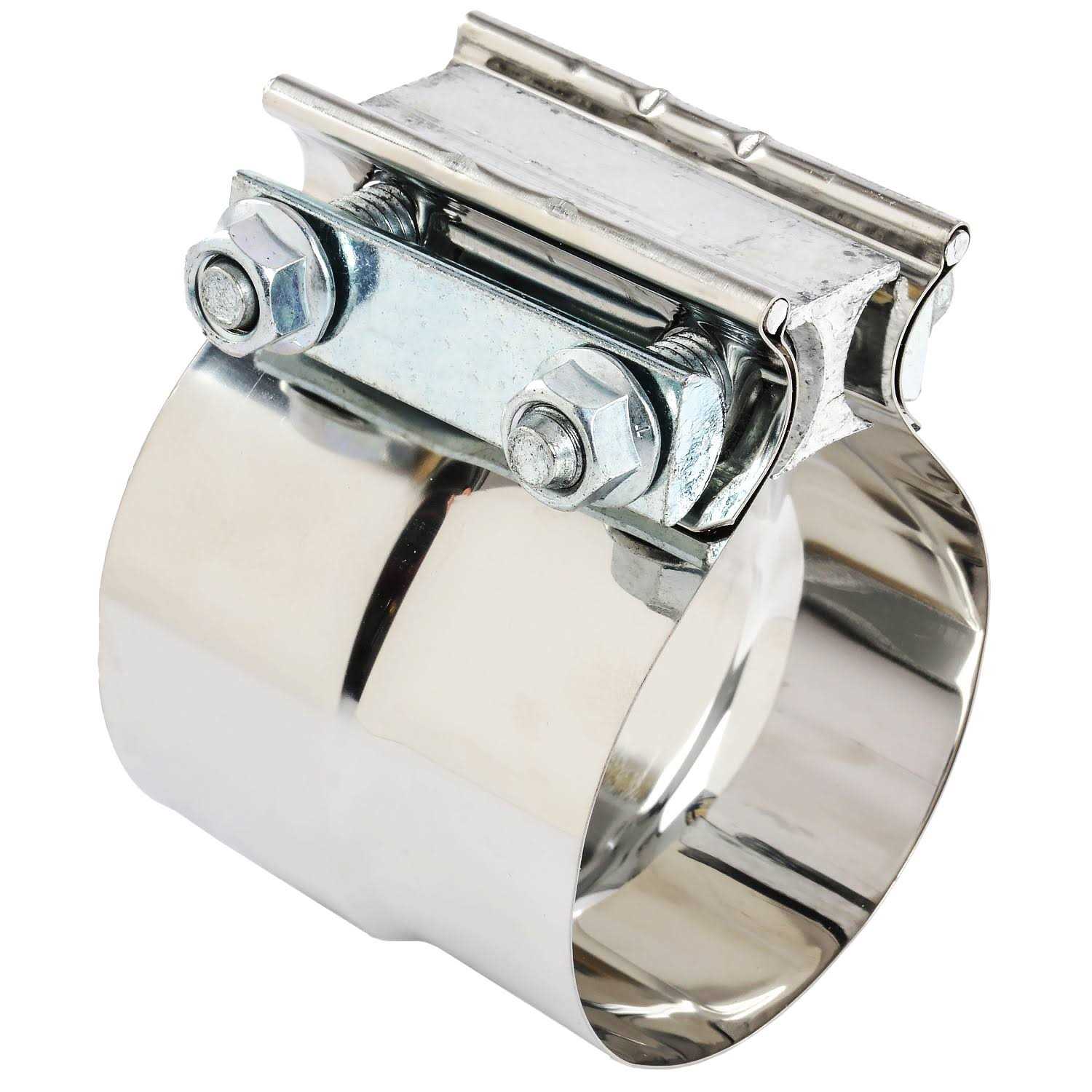 JEGS 30733 Preformed Exhaust Lap Joint Band Clamp for I.D. O.D. Slip Fit Connection - Cheap Fitting