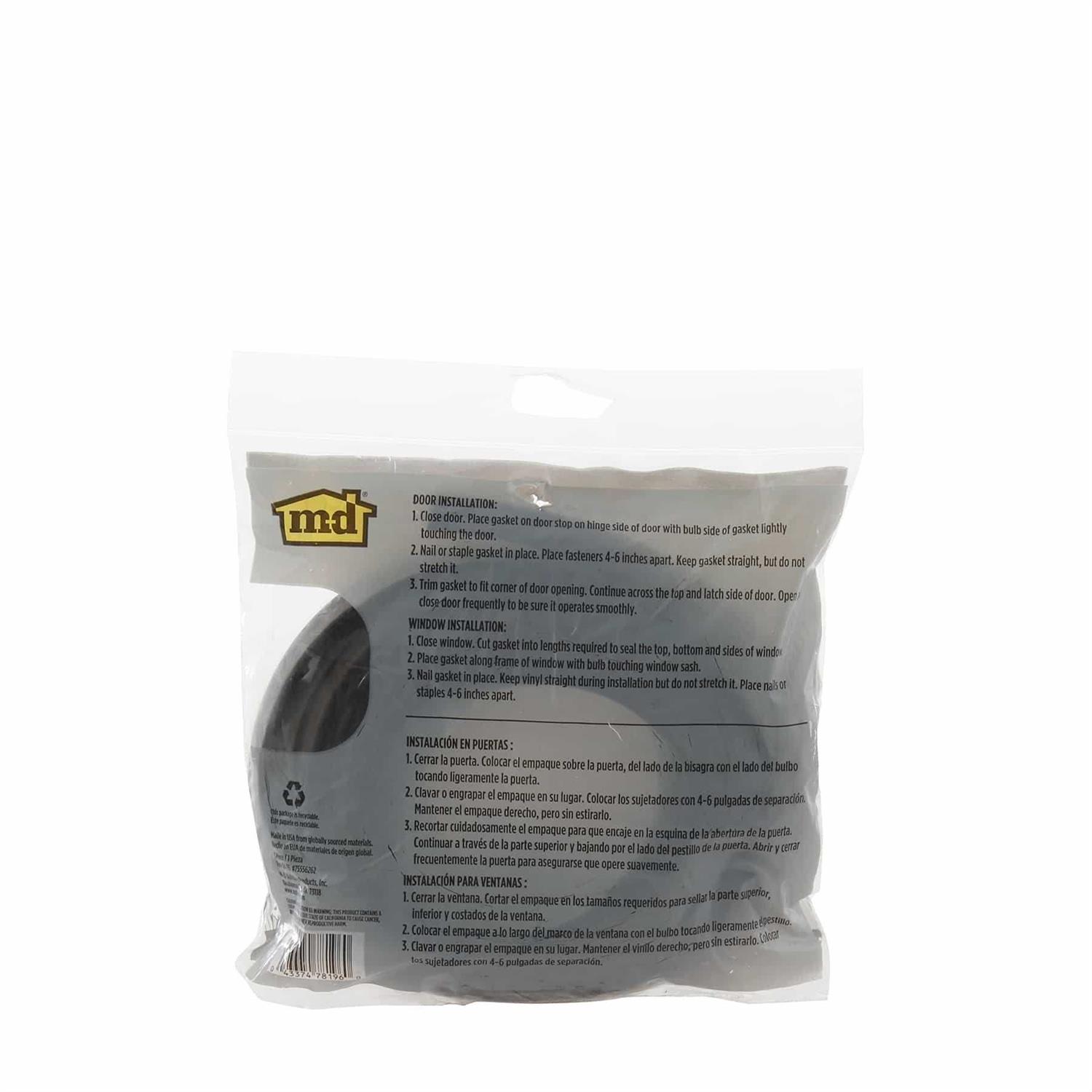 M-D Vinyl Gasket Weatherstrip 78196 - Cheap Fitting