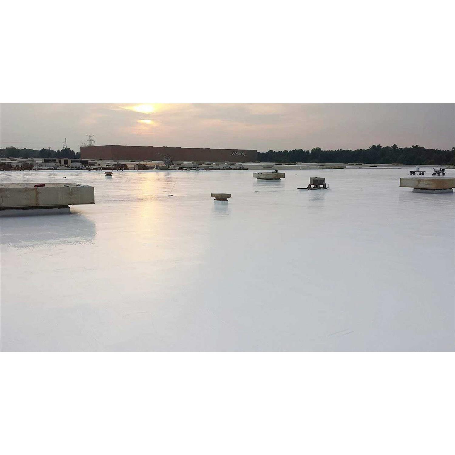 GacoFlex 5 Gal. White Solvent-Free 100% Silicone Roof Coating - Cheap Fitting