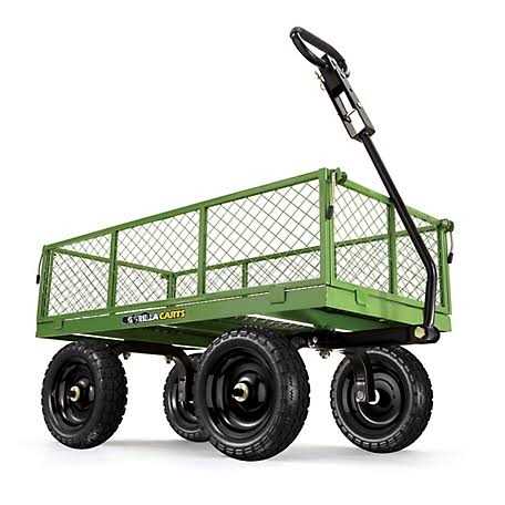 Gorilla Carts GCT-10NF 10 Inch No Flat Replacement Tire for Utility Cart - Cheap Fitting