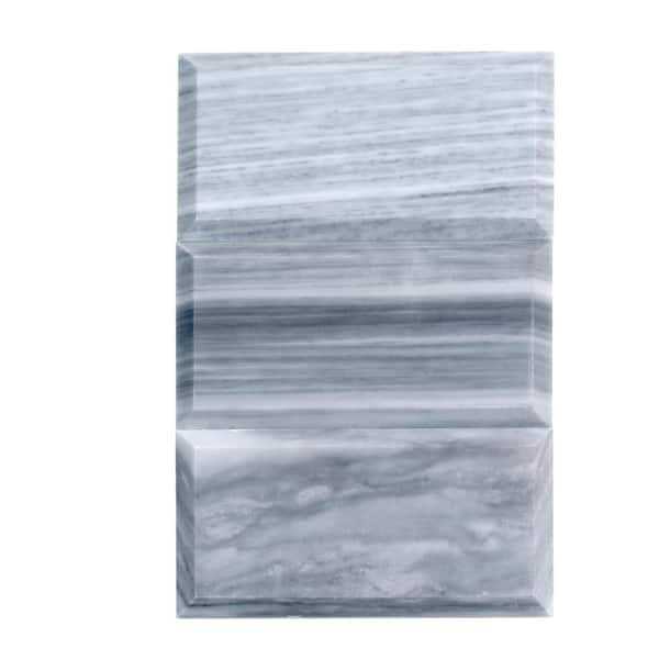 Apollo Tile and 3-in. x 6-in. Beveled Polished Marble Subway Tile - Cheap Fitting
