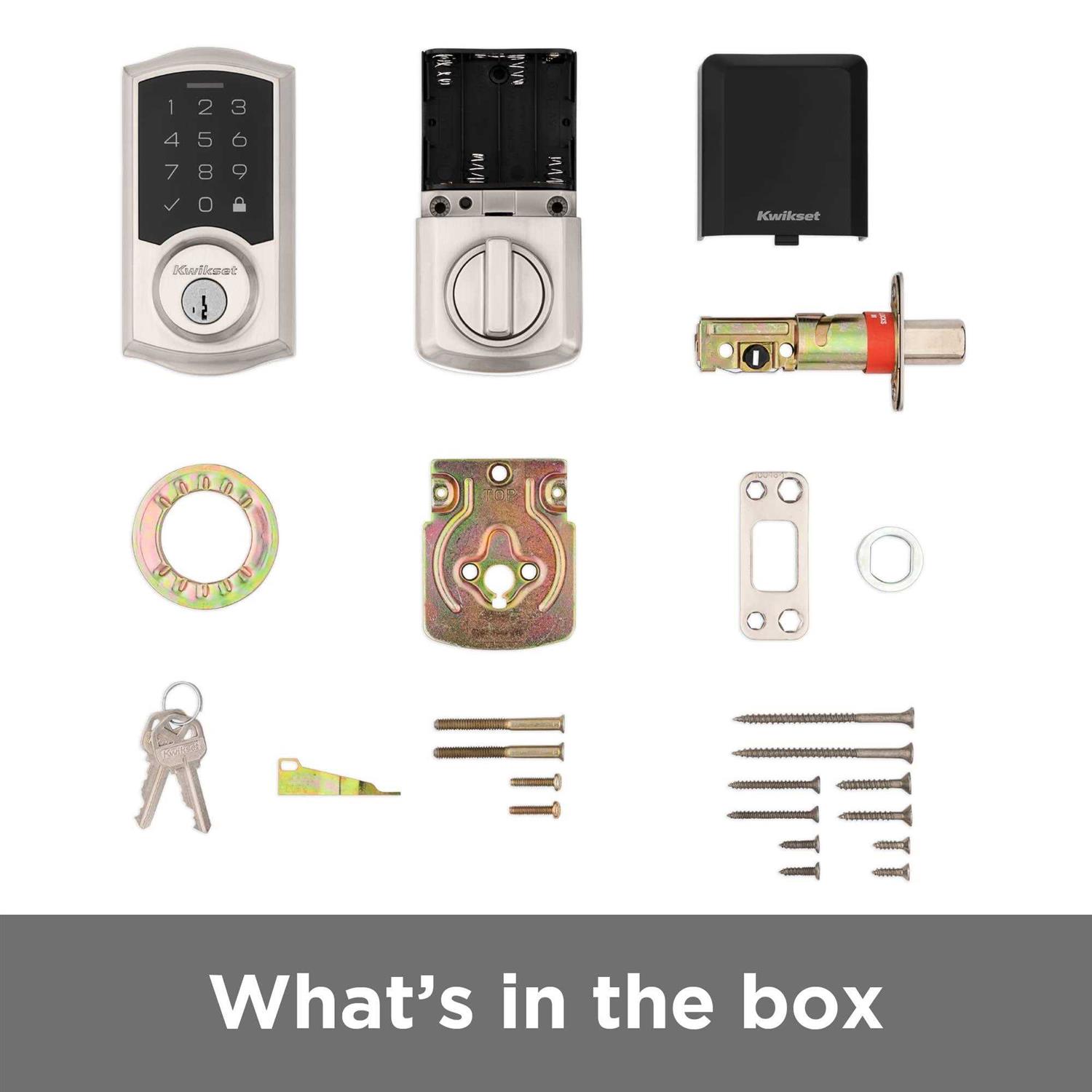 Kwikset SmartCode 270 Keyless Electronic Touchpad Deadbolt - Cheap Fitting