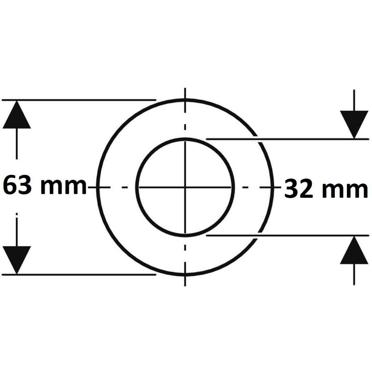 Geberit 816.418.00.1 Flat Gasket for Flush Valve - Cheap Fitting