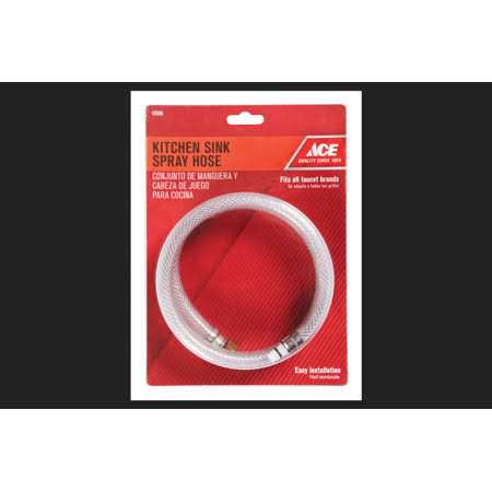 Ace for Universal White Faucet Sprayer Hose - Cheap Fitting