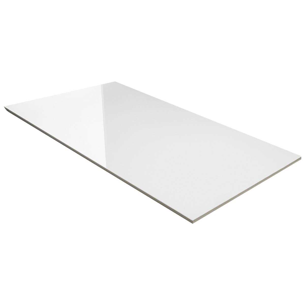 Ivy Hill Tile Lucid Nanoglass White Polished Porcelain Floor and Wall Tile - Cheap Fitting