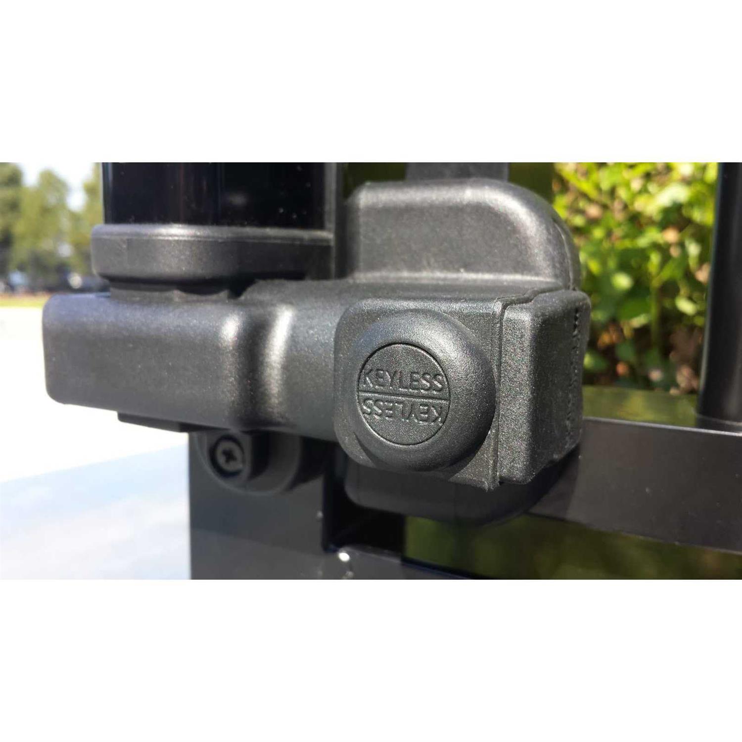 Safetech Hardware Key/Keyless Top Pull Magnetic Gate Latch w/Self Latching Mechanism - Cheap Fitting