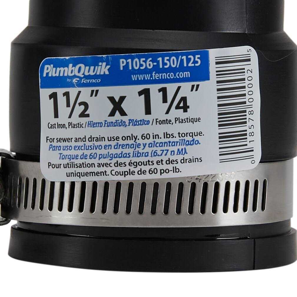 Fernco Flexible Coupling - Cheap Fitting