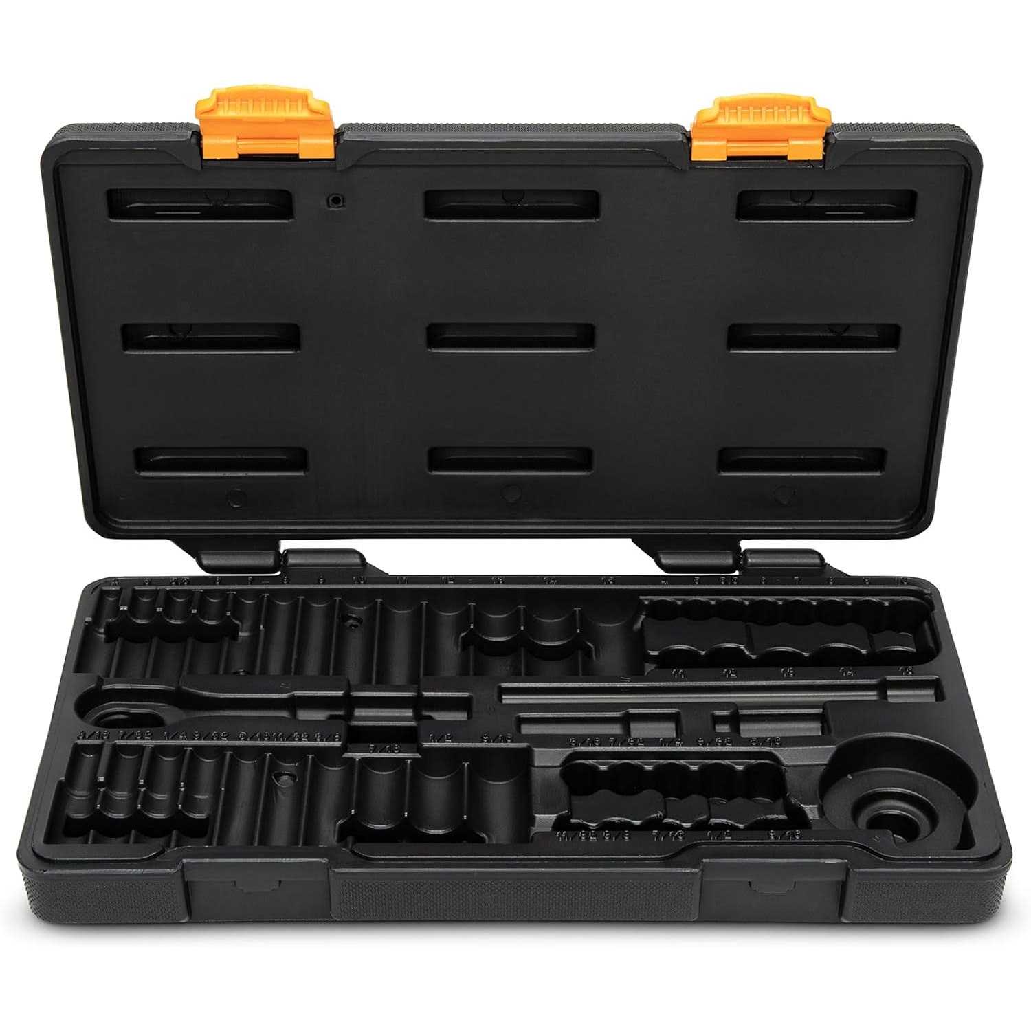 GearWrench 80300P 51 Pc. 1/4 Drive 120XP SAE/Metric 6 Point Standard Deep Socket Set - Cheap Fitting