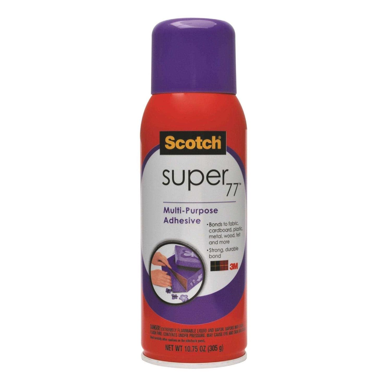 Scotch Super 77 Multipurpose Adhesive Spray - Cheap Fitting