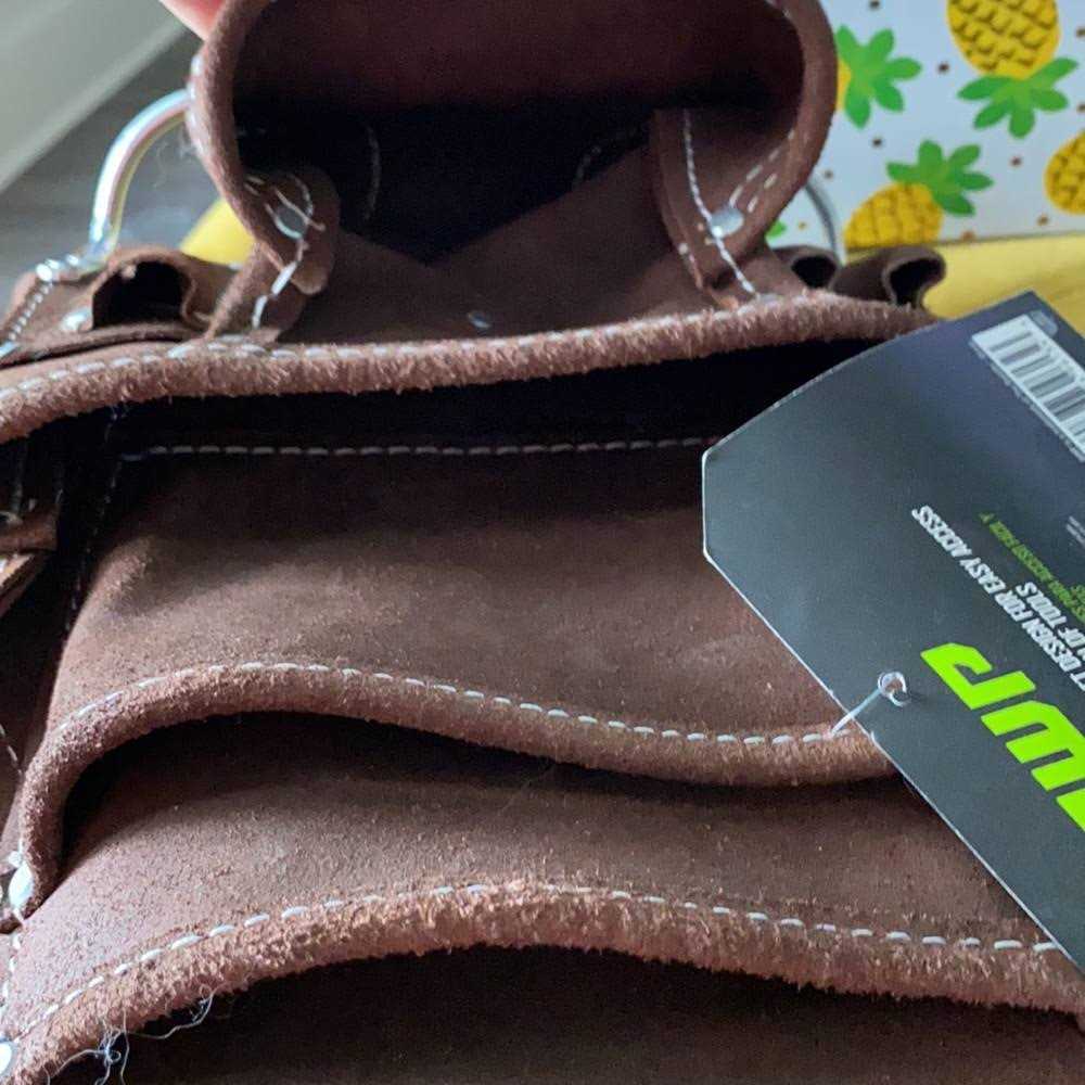 AWP Suede Leather Tool Pouch - Cheap Fitting
