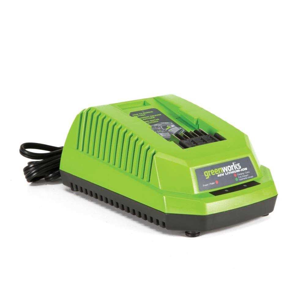 Greenworks 40V Lithium-Ion Battery Charger 29482 - Cheap Fitting