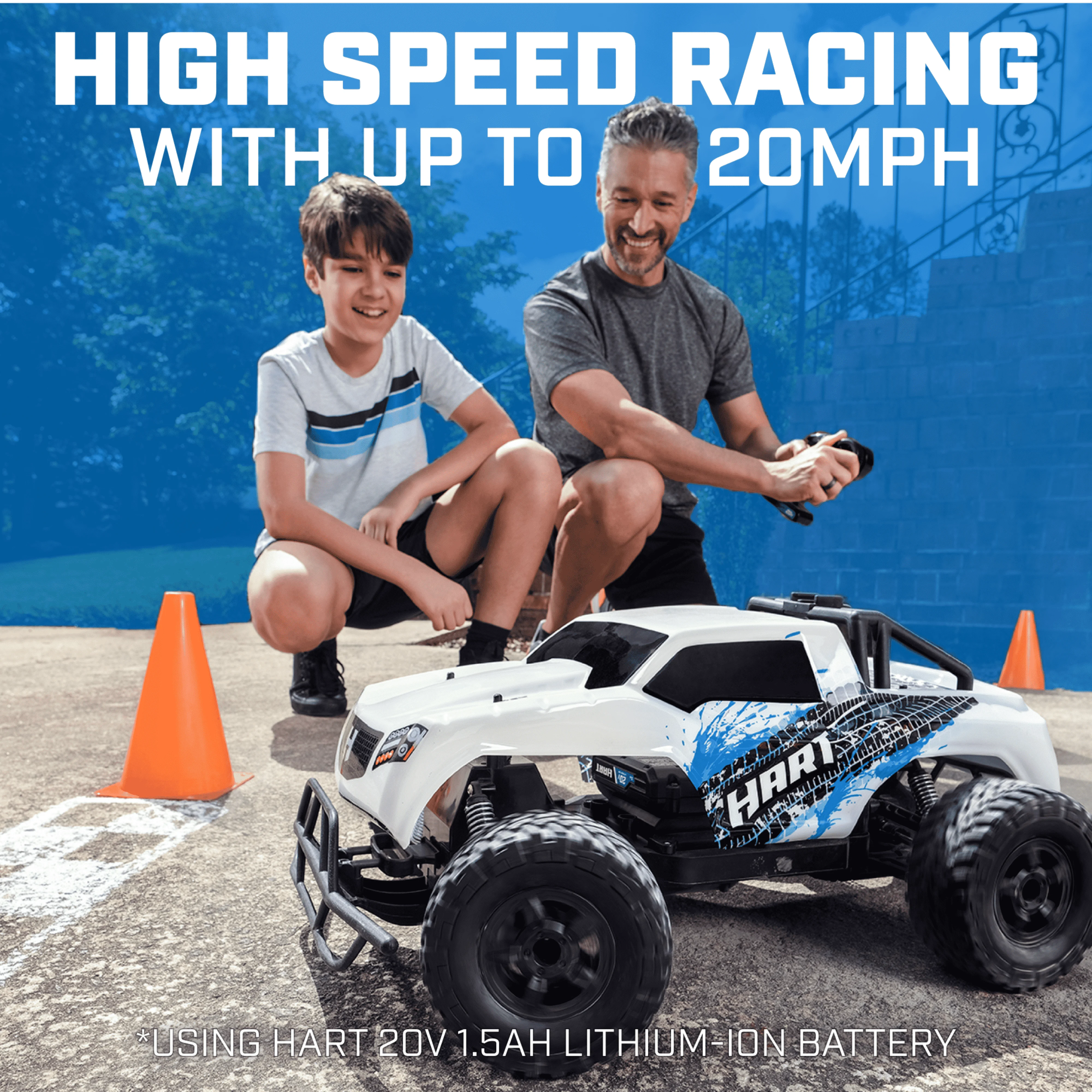 HART 20-Volt RC Truck (Battery Not Included) - Cheap Fitting