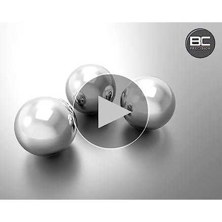 BC Precision 100 Chrome Steel Bearing Balls G25 - Cheap Fitting