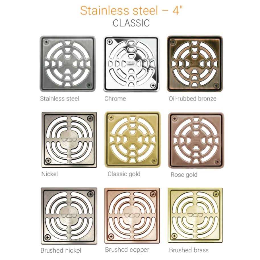 Schluter Kerdi-Drain Grate Kit - Cheap Fitting