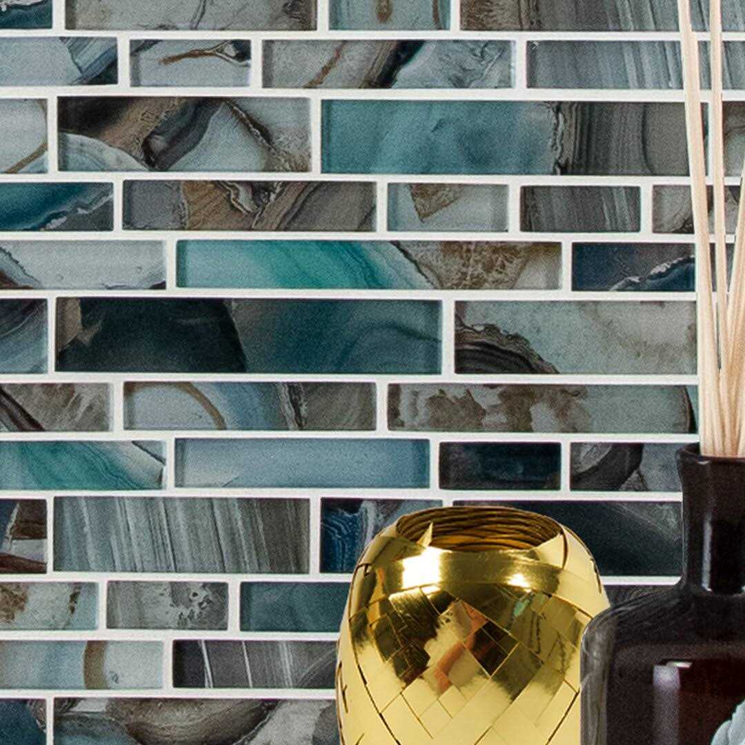 Night Sky 12 x 12 Glass Mosaic Tile MSI - Cheap Fitting