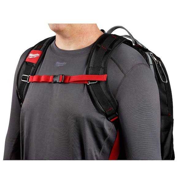 Milwaukee 15 in. Ultimate Jobsite Backpack with 12 in. Zipper Tool Bag in Multi-Color - Cheap Fitting