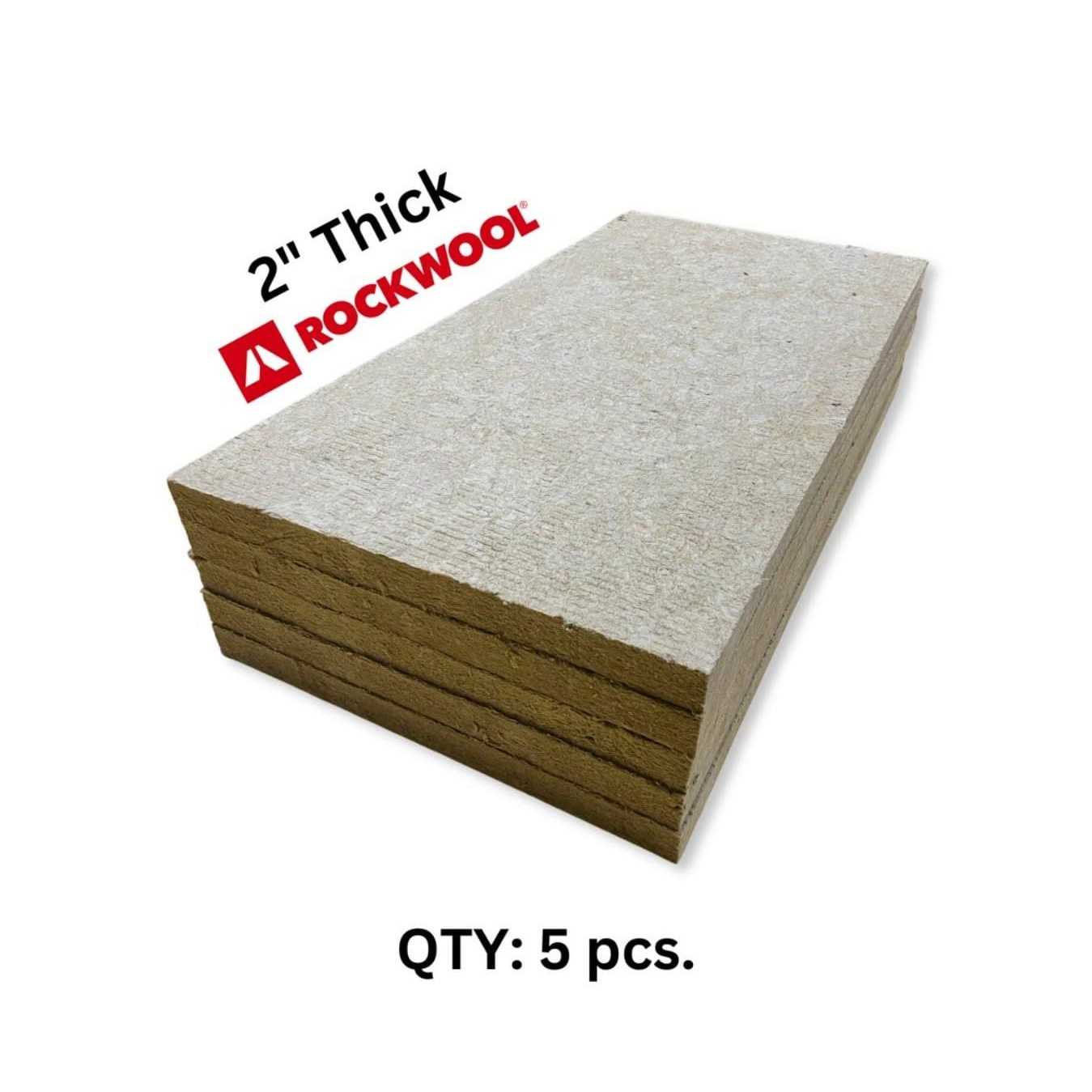 Prorox SL 940 Rockwool Mineral Wool Insulation 6# Density 2′ x 4′ x - Cheap Fitting