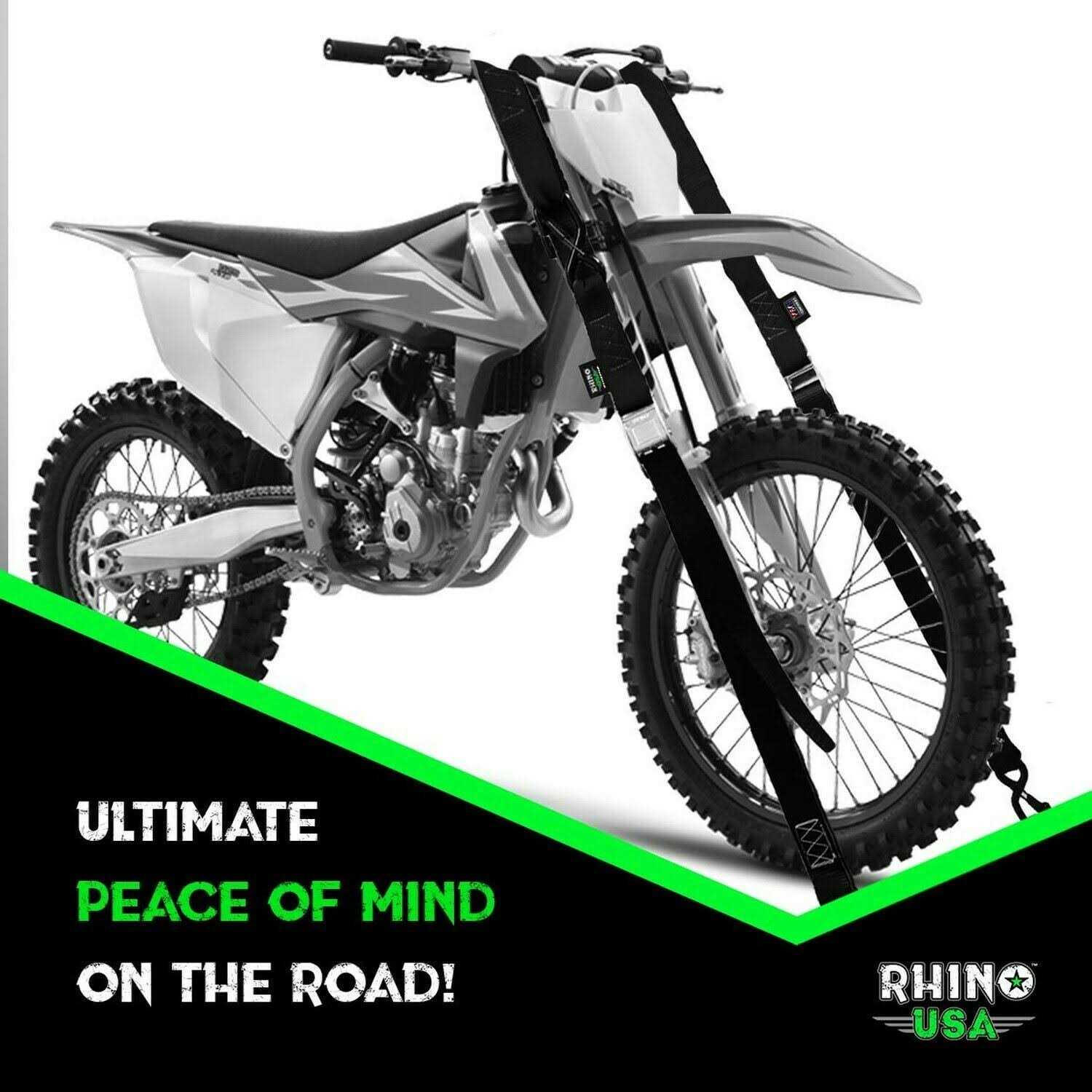 Rhino USA 1.5 inch x 8′ Cambuckle Tie-Down Straps - Cheap Fitting