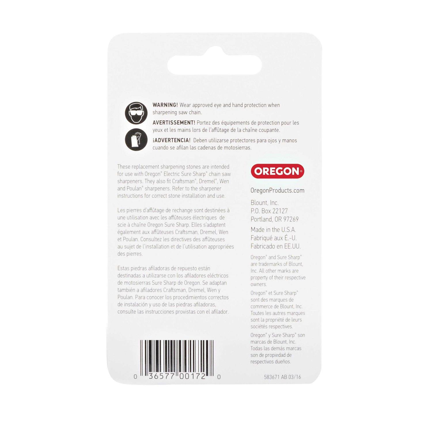 Oregon Replacement Sharpening Stones - Cheap Fitting