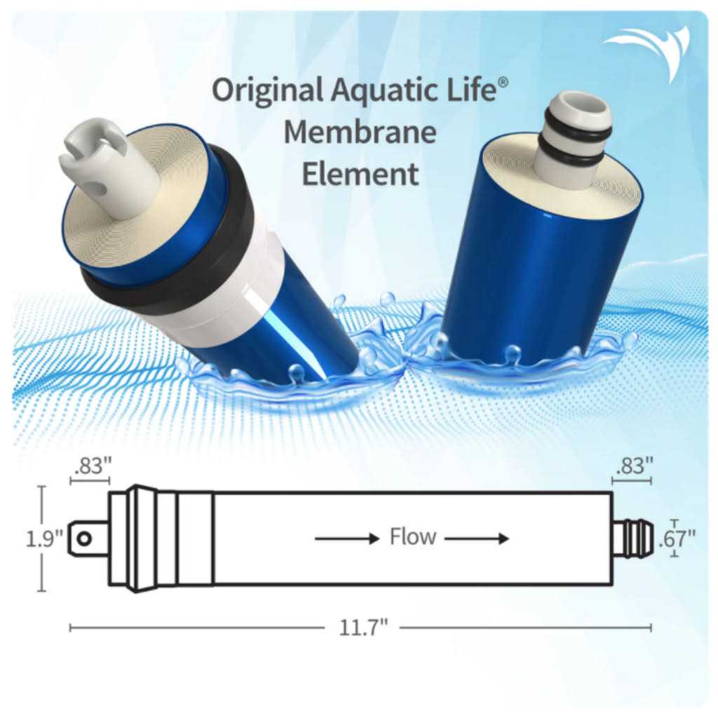 Aquatic Life Classic 4-Stage Reverse Osmosis-Deionization System - Cheap Fitting