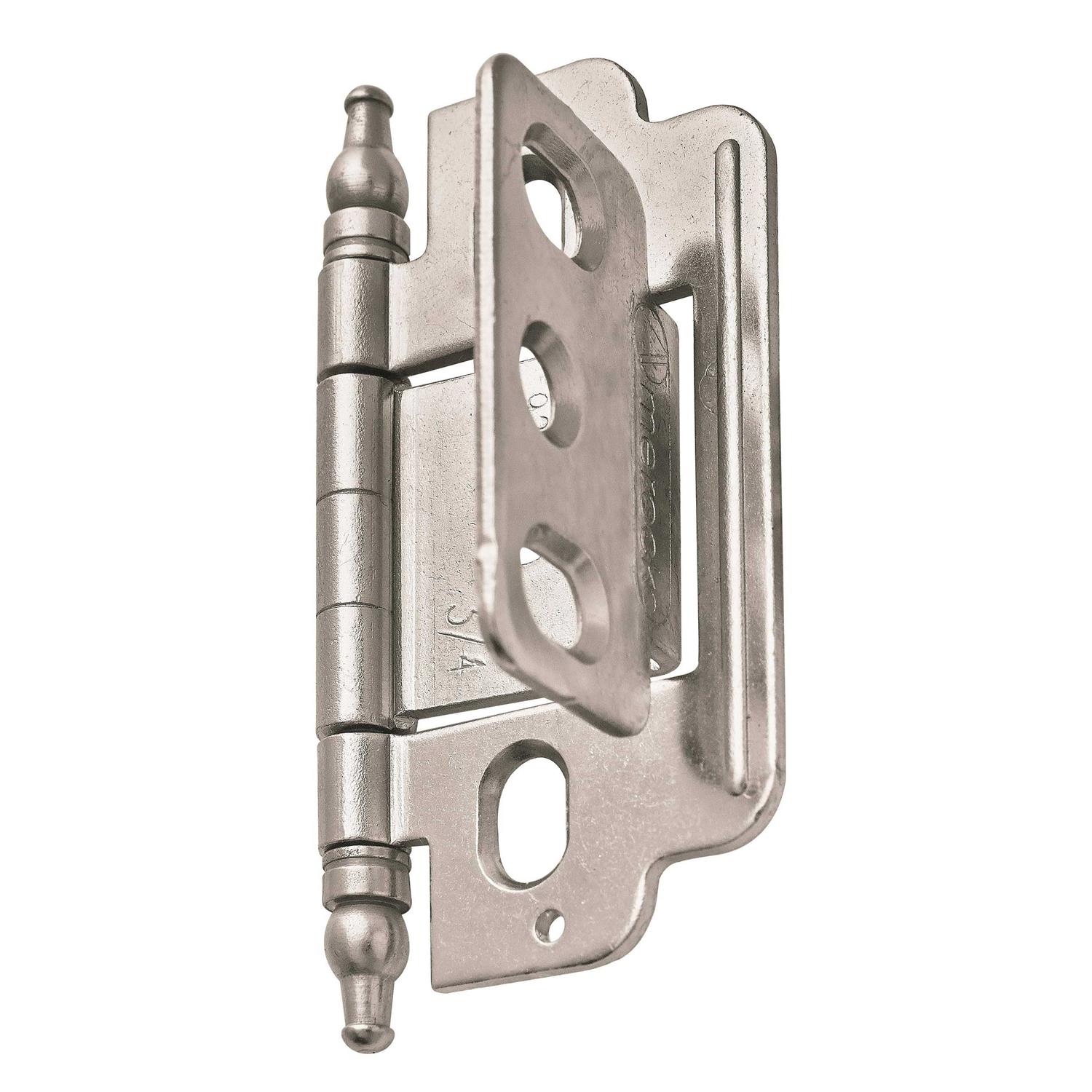 Amerock 3/4 Full Inset Partial Wrap Minaret Tip Cabinet Hinge PK3180TMG10 - Cheap Fitting