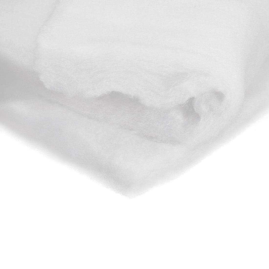 Uxcell Speaker Sound-Absorbing Cotton Polyester Fiber Audio Interior Insulation DIY HIFI Replacement 45x100cm White - Cheap Fitting