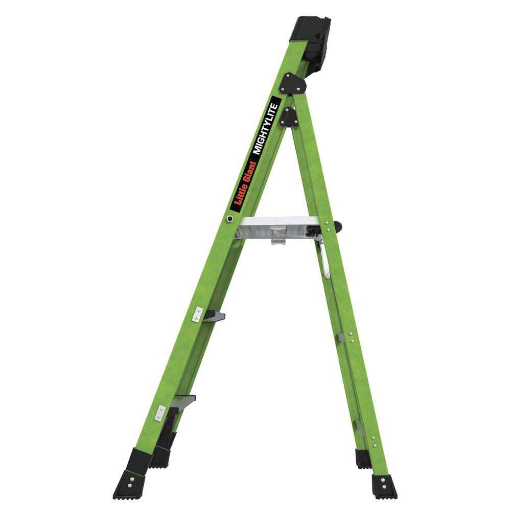 Little Giant Safety Mightylite 2.0 5′ Ladder Model 300 lbs Rated – 15395-001 - Cheap Fitting