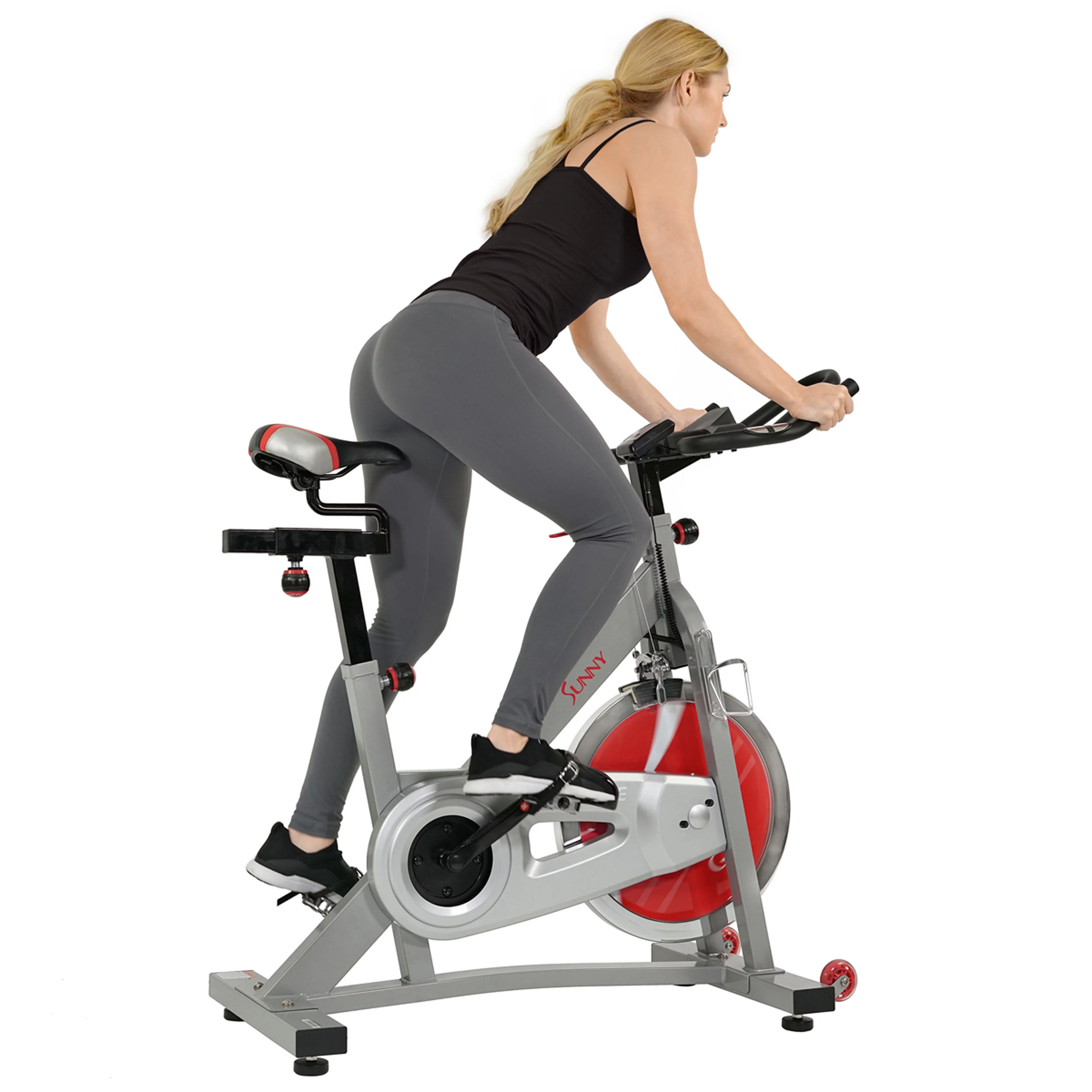 Sunny Health & Fitness Belt Drive Pro II Indoor Cycling Bike - SF-B1995 - Cheap Fitting