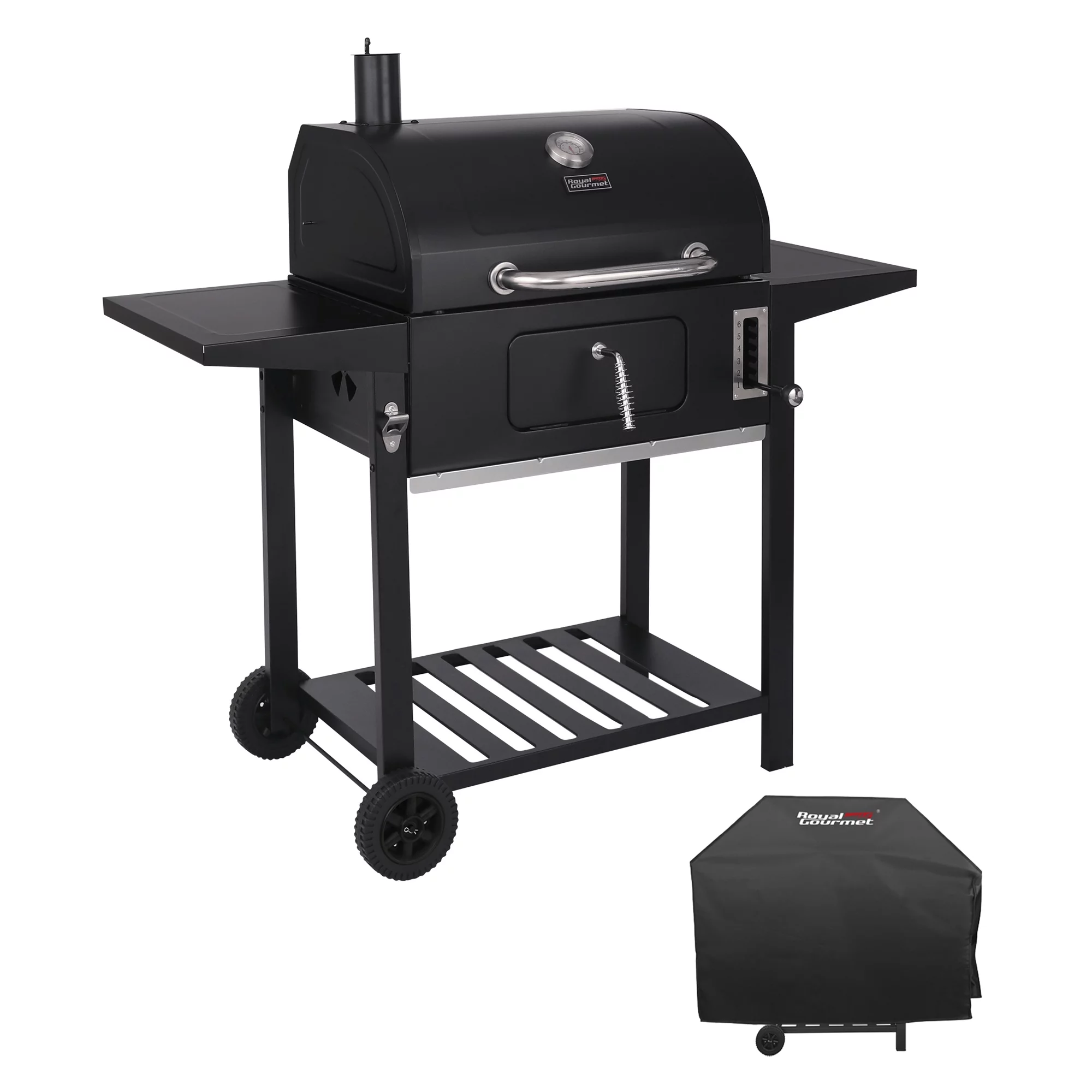 Royal Gourmet CD1824AC 24-Inch Charcoal Grill, with Cover - Cheap Fitting