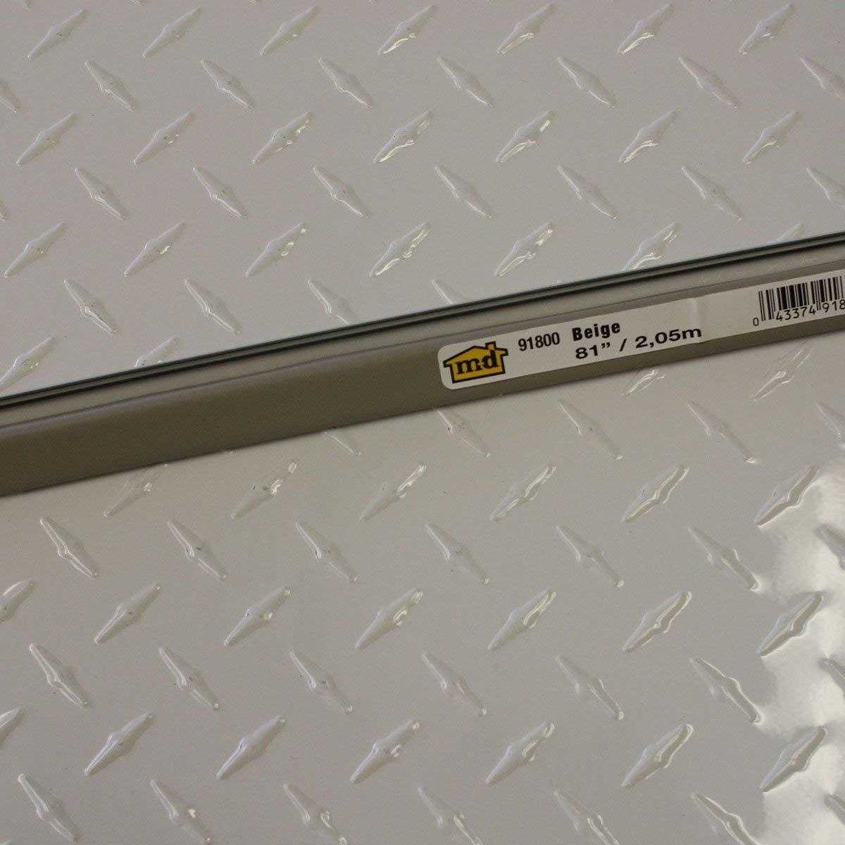 M-D 81 in. Beige Vinyl Clad Replacement Weatherstrip - Cheap Fitting