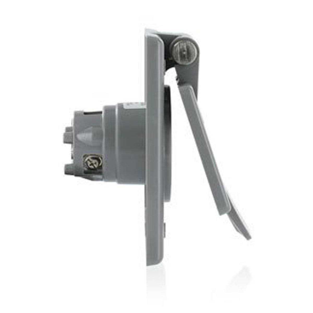 Leviton 5278-CWP Integrated Power Flanged Inlet - Cheap Fitting