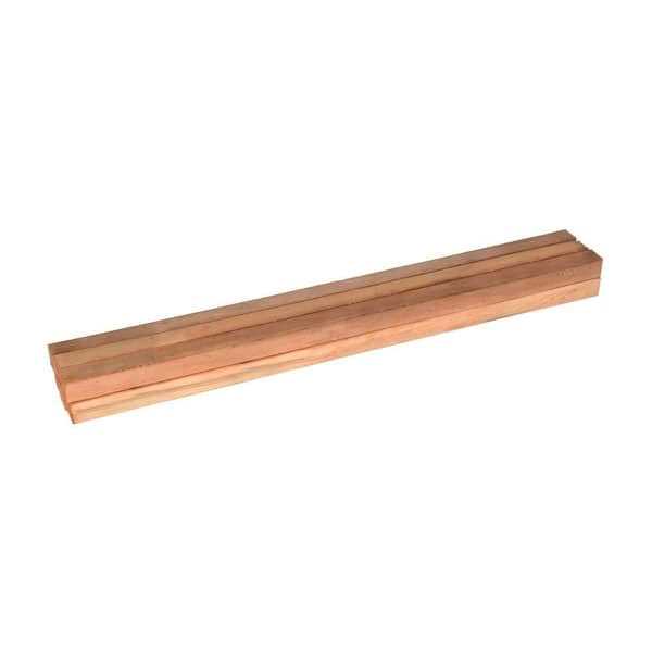 ProWood 2 in. x 2 in. x 3 ft. Cedar Square End Baluster - Cheap Fitting
