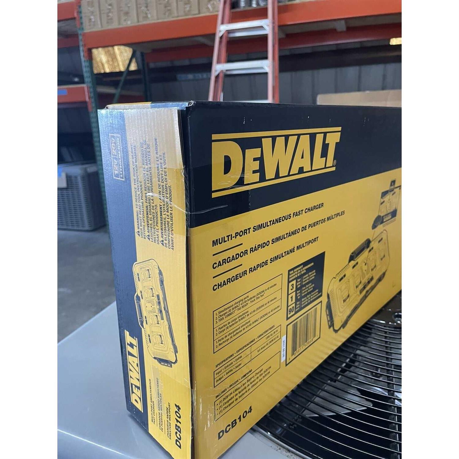 DEWALT 4 Port Charger & Four 2Ah Batteries Starter Kit – DCB104D4 - Cheap Fitting