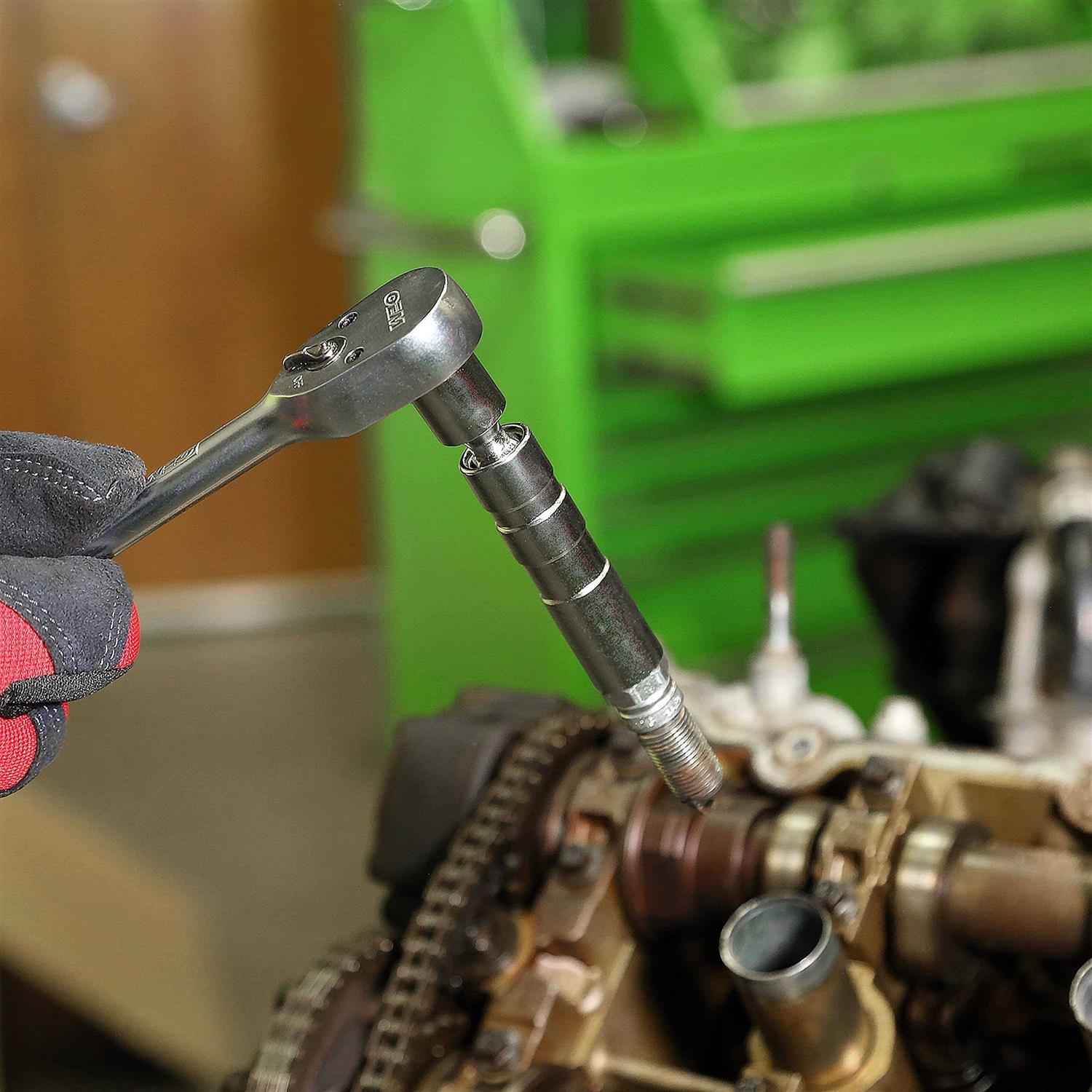 Oemtools 22814 Spark Plug Socket 14 mm 3/8 Inch Drive Works on Any Car with 14 mm Spark Plugs - Cheap Fitting