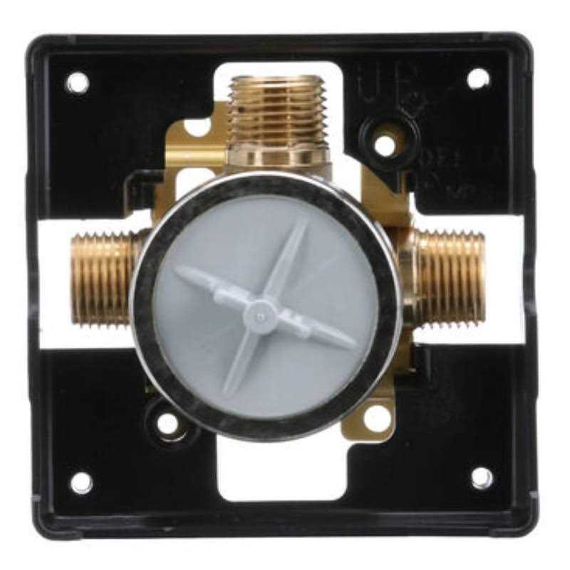 Delta R10000-UNBXHF MultiChoice Universal High-Flow Shower Rough - Cheap Fitting