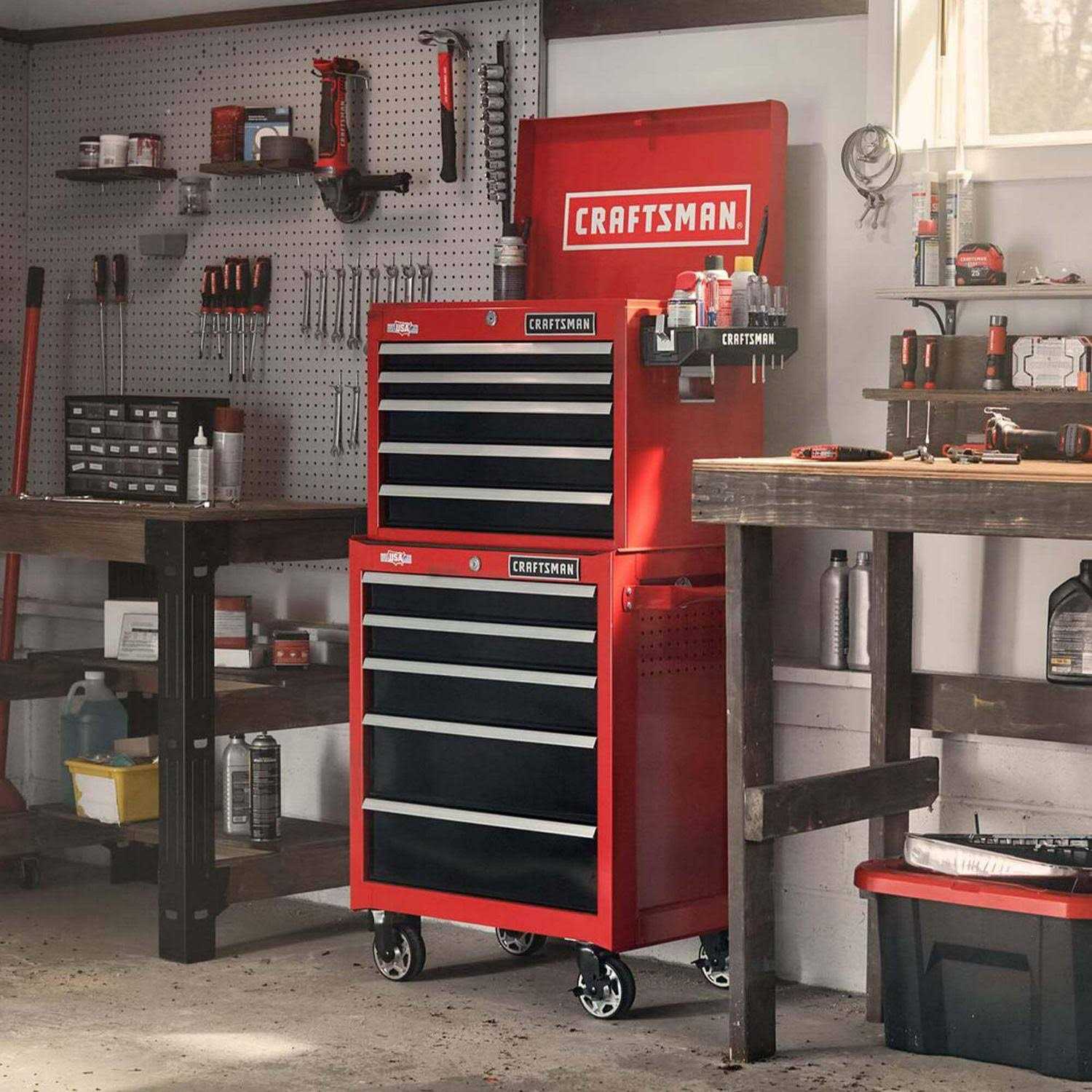 Craftsman 2000 Series 26-in W x 19.75-in H 5-Drawer Steel Tool Chest CMST98263RB - Cheap Fitting