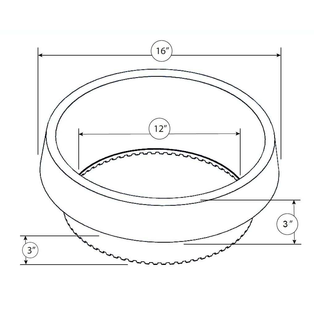 WaterRounds 6 pack of 24 in Planting Rings. Landscape Garden Protective - Cheap Fitting