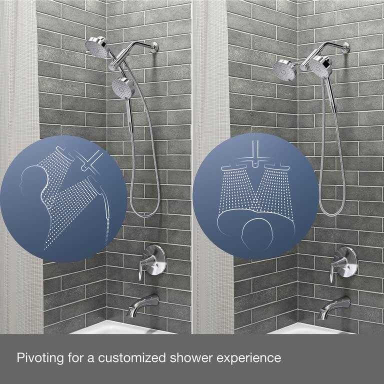 KOHLER Awaken 2-in-1 Multifunction GPM Shower Combo Kit - Cheap Fitting