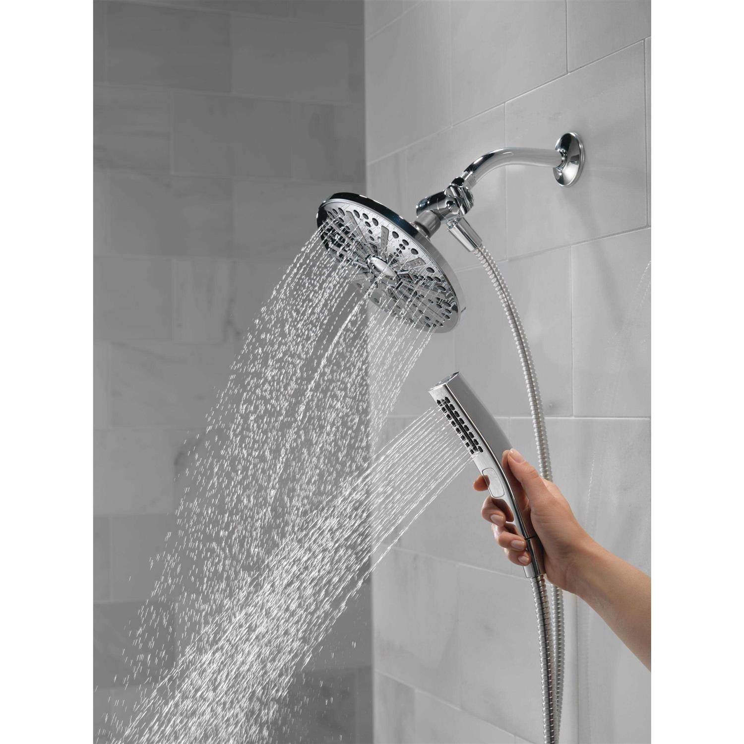 Delta 75285 Shower Head and Hand 1.75 GPM 4-Setting - Cheap Fitting
