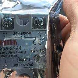 Solid State Relay SSR-40AA 40A AC to AC Input 80-250V AC and Output 24-380V AC - Cheap Fitting