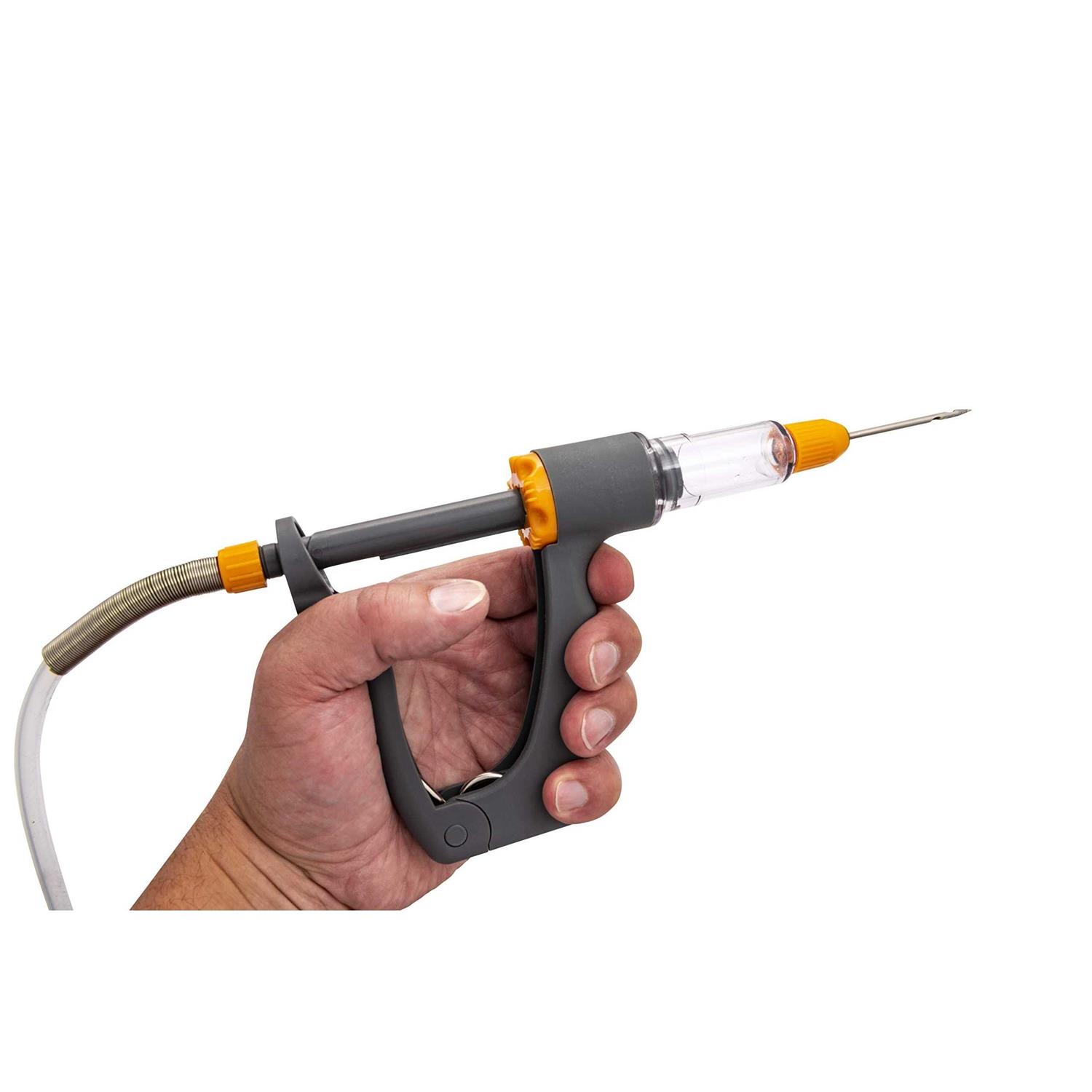 Oklahoma Joe’s Trigger Marinade Injector - Cheap Fitting