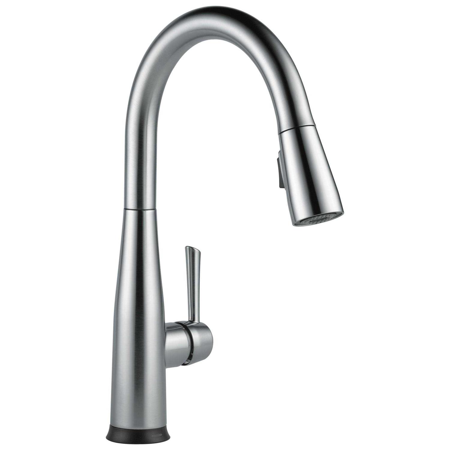 Delta Essa Single Handle Pull-Down Kitchen Faucet 9113-AR-DST - Cheap Fitting