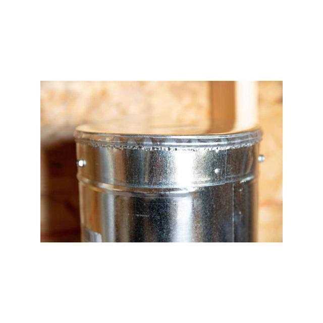 Master Flow 12 in. Round Duct Cap - Cheap Fitting