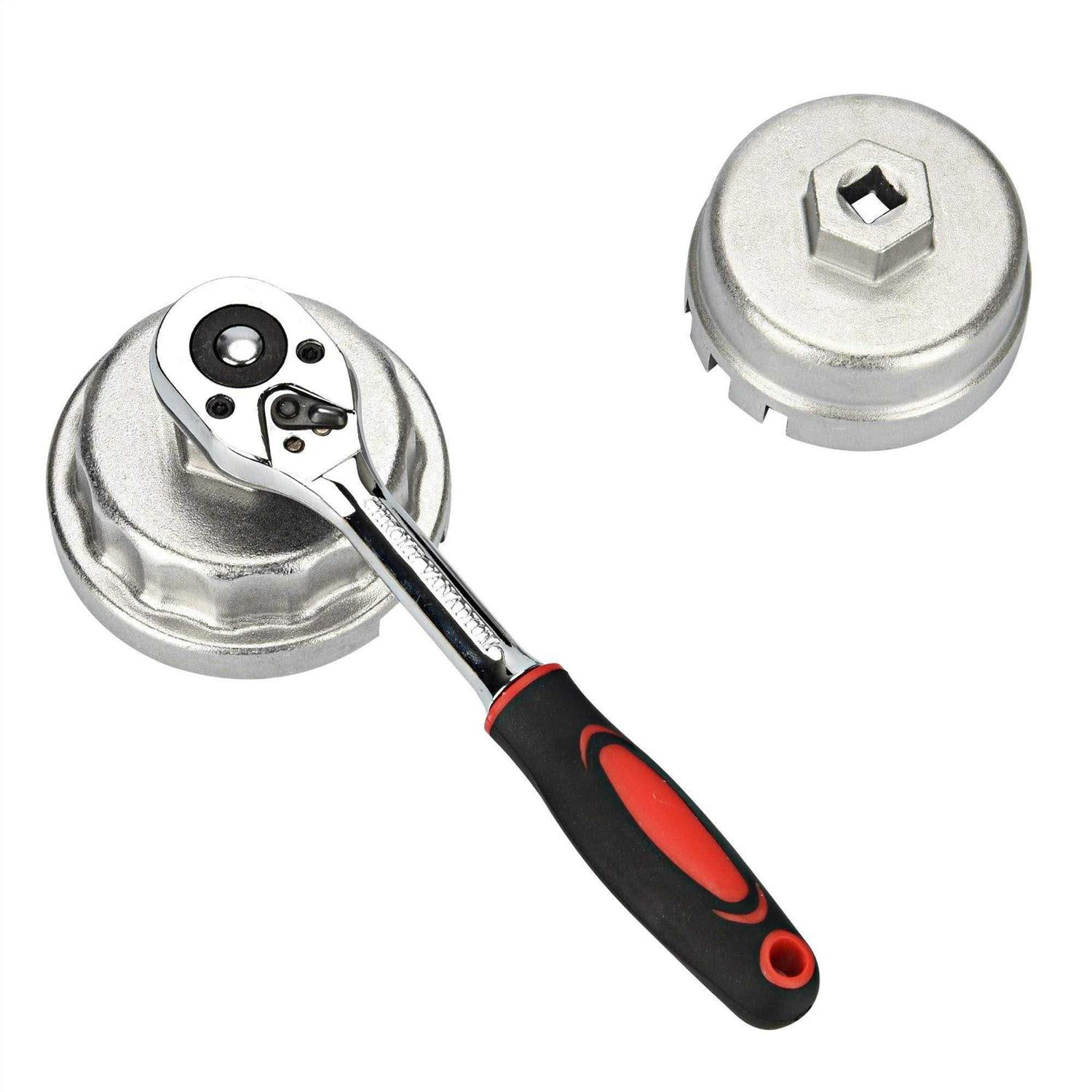 Mofeez Oil Filter Cap Wrench Metric 10-piece Socket Set Tool Kit 24mm to 65mm for Bmw - Cheap Fitting