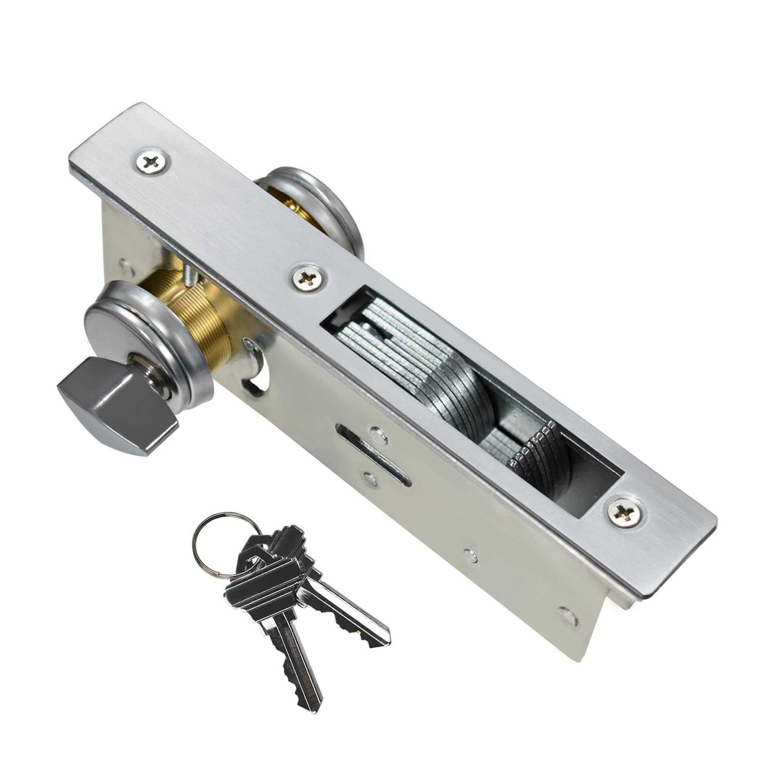 AIsecure Storefront Door Lock Alsecure Commerical Mortise Lock Key Aluminum - Cheap Fitting